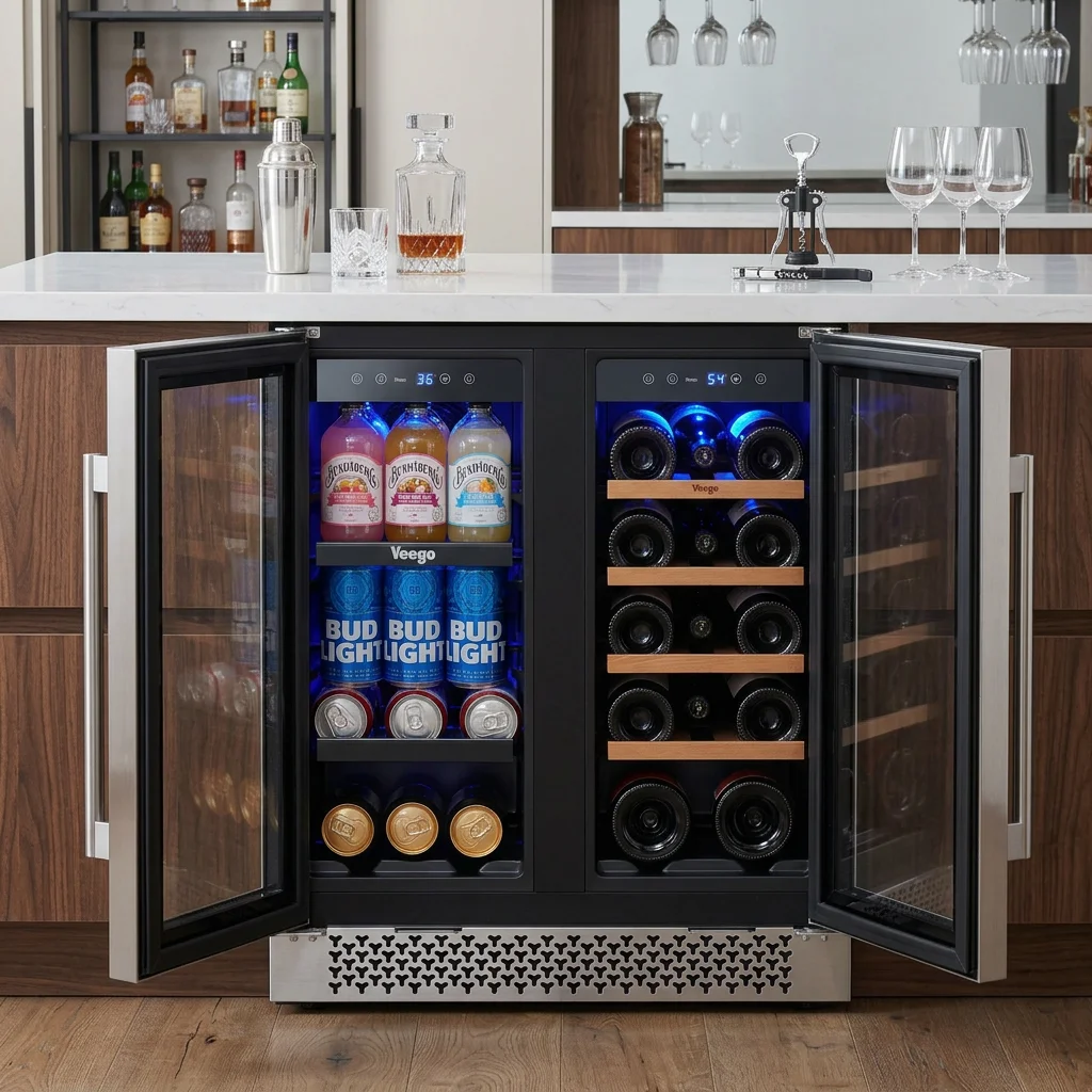 Wine In Beer Store - Двухзонный холодильник Yeego 4.1 Cu.ft 36-72