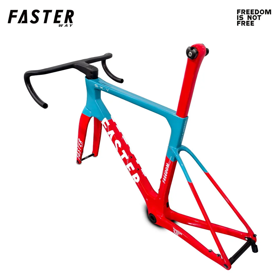 新品未使用　Fasterway Classic 中華カーボンフレーム リム　49 FASTERWAY Freedom Classic Carbon Road Bike Frame 52cm