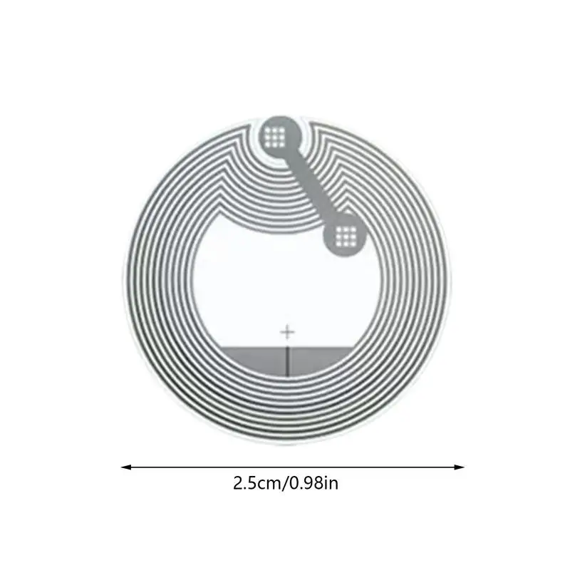 Near Field การ์ดสื่อสารสมาร์ทอิเล็กทรอนิกส์ชิปสติกเกอร์อุปกรณ์เสริมโทรศัพท์มือถือสําหรับ Home Daily Supplies Anti-Counterfeiting