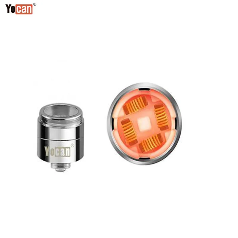 Оригинальный испаритель для сухих трав Yocan Evolve Plus XL, 2-5 шт., сменная катушка, четырехъядерная и керамическая катушка-пончик, подходит для испарителя воска