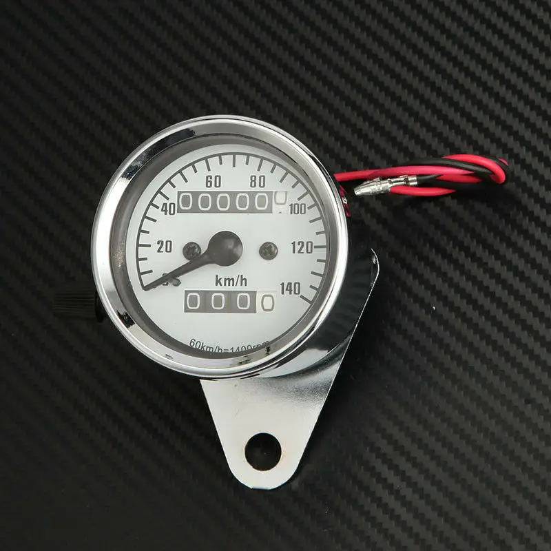 Universal Motorcycle Speedometer Odometer 140kmh Night Light Jet Ski ATV Meter Gauge for Honda Hornet 600 Suzuki Bandit ...