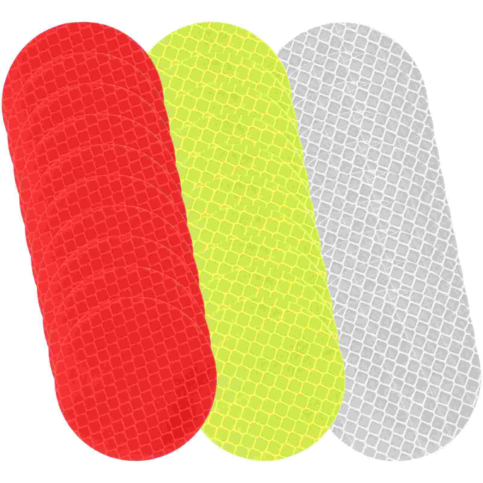 30 Pcs Reflective Stickers Trailer Tape for Waterproof Outdoor Reflector Car Adhesive Safety