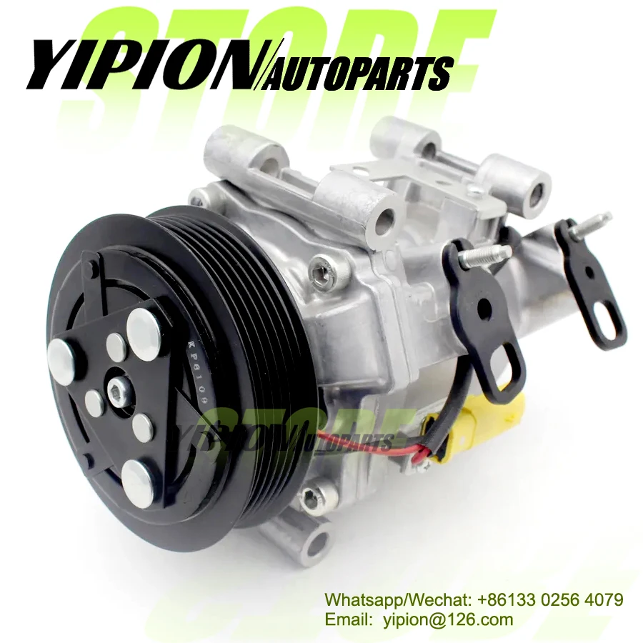 Air Conditioning Compressor for Peugeot 301 / CITROEN C3 C-Elysee 2012-2017 Auto AC Car 9806599380  9676011680 JSR11T602078