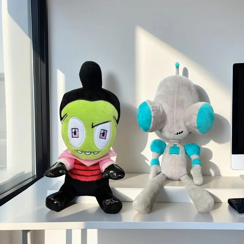 “Invader.zim Gil Dog Backpack Cartoon Anime Alien Monkey and Monster Plush Toys! Durable design, fun role-playing, collectible!”