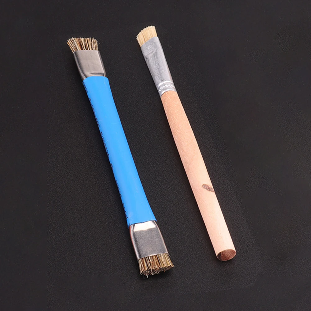 3pc PCB Cleaning Brush Set Designed for ESD Safe For Mobile Phone Repair Soldering Keyboard and Detail Cleaning