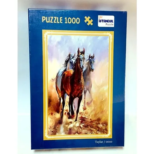 Istanbul Puzzle Foals Themed 1000 Piece Jigsaw Puzzle