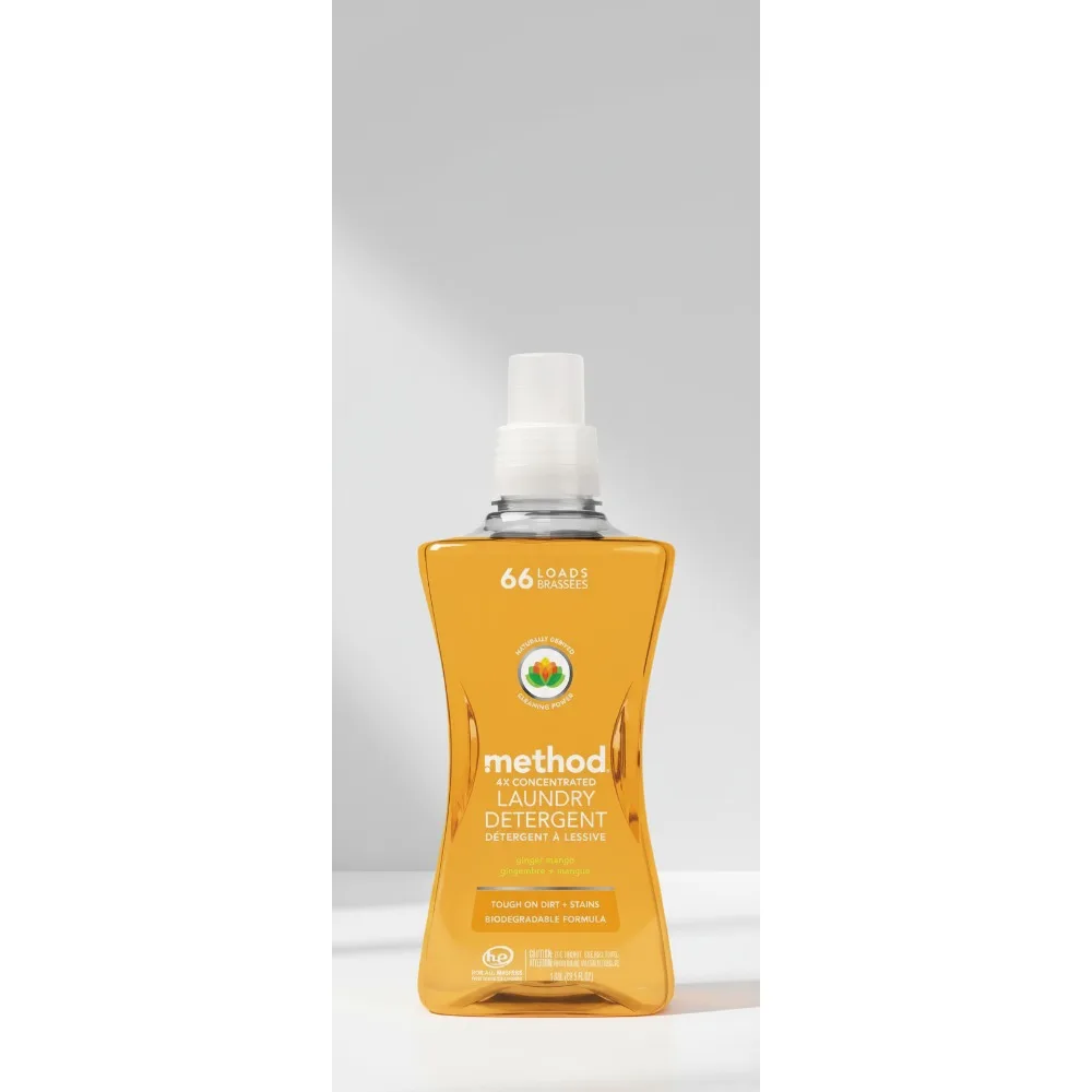 

4X Concentrated Laundry Detergent Pods for Heavy Stains, Fresh Scent, Family & Pet-Friendly Eco Wash