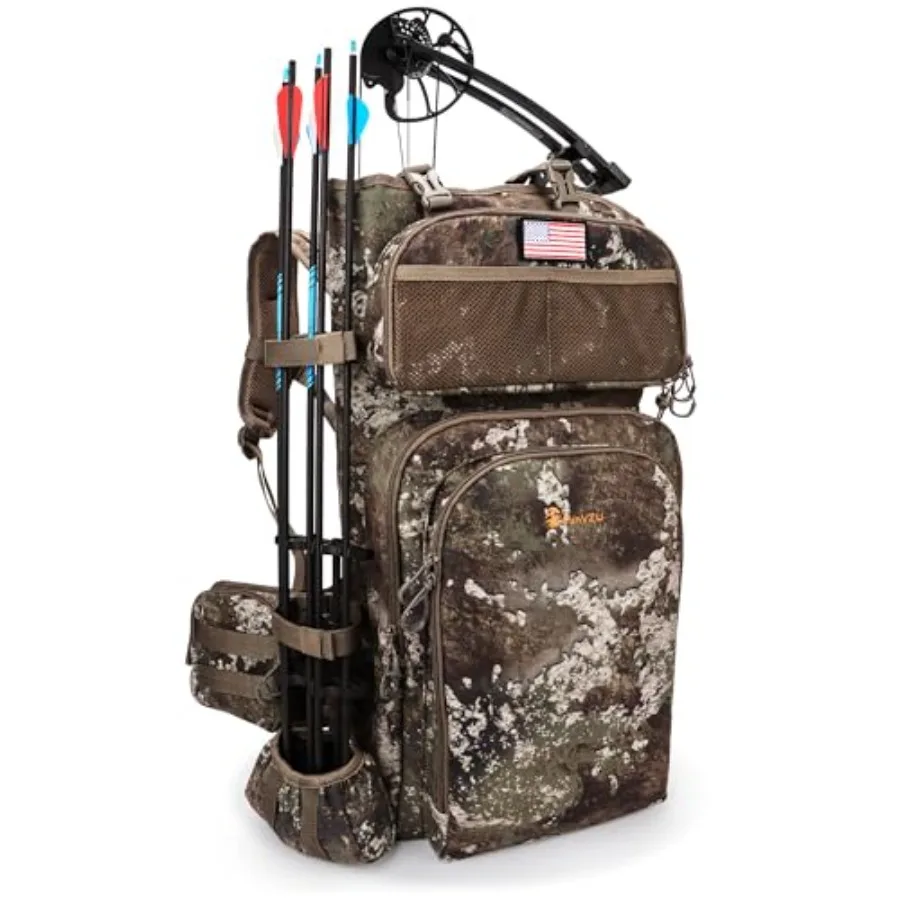 

Hunting Backpacks for Men, Saddle Hunting Bag with Bow Holder, Large Compound Bow Hunting Backpack and Duffle Bags