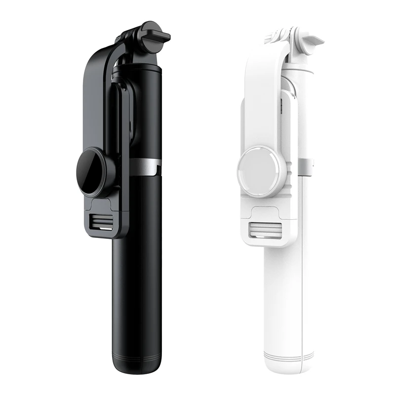 ไร้สายบลูทูธ Selfie Stick ขาตั้งกล้องขนาดเล็กแบบพกพาผู้ถือโทรศัพท์มัลติฟังก์ชั่นสําหรับ IOS Android