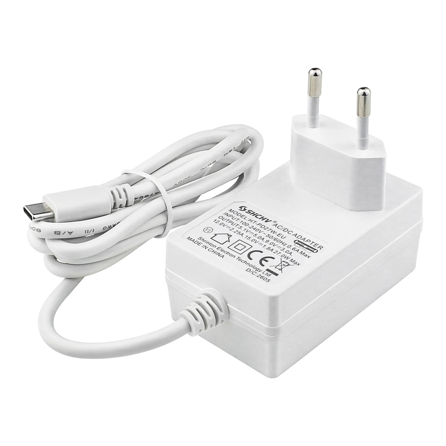 Zasilacz Raspberry Pi 5 27 W 5,1 V 5 A Ładowarka USB typu C Ładowarka USB typu C Wtyczka EU US UK do Raspberry Pi 5 / 4B RPI 5 — zdjęcie produktu 7