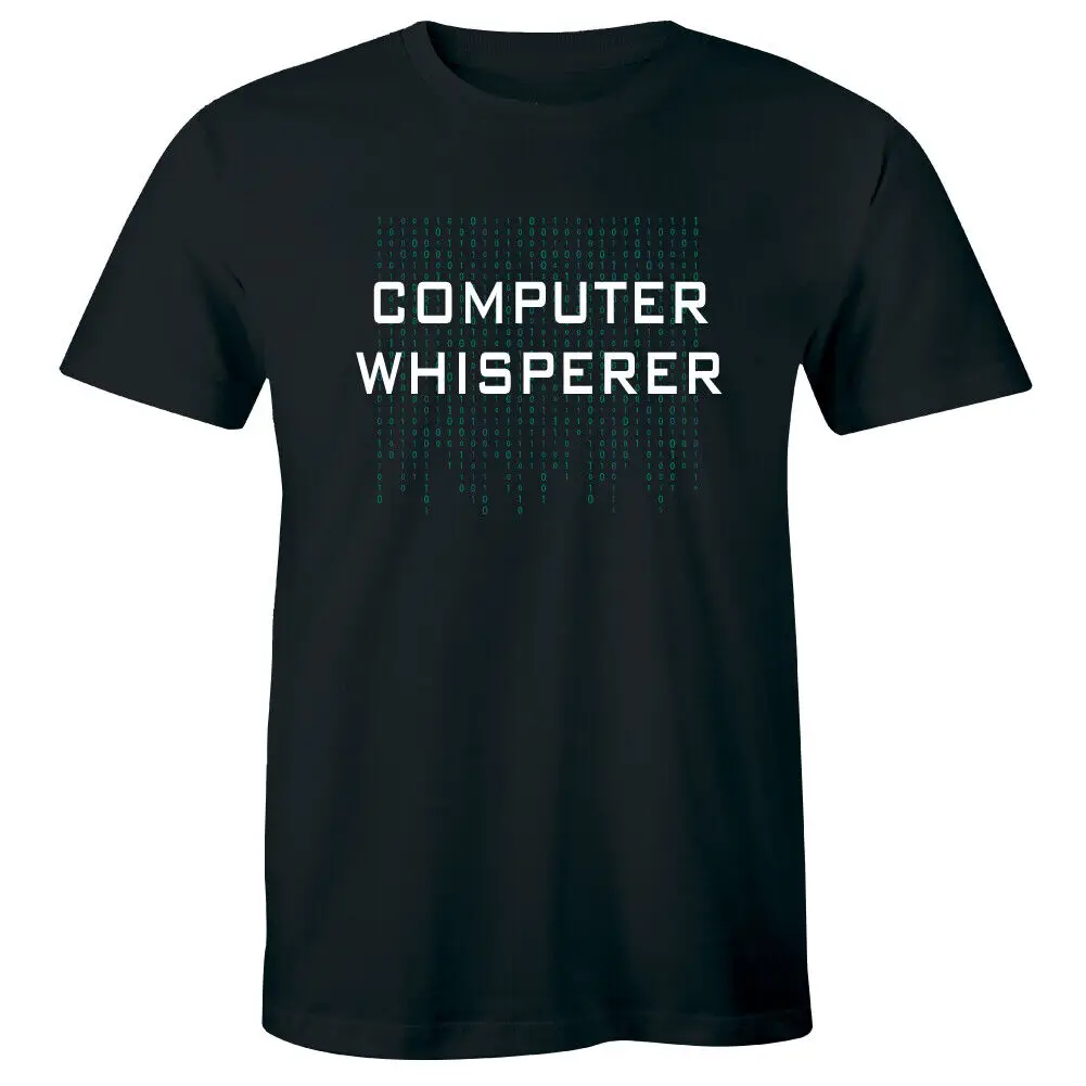 

Computer Whisperer Men's T-Shirt Funny Programmer Programming Shirt