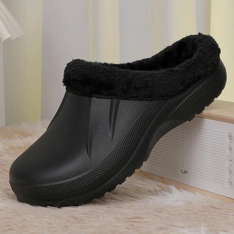 

Women's Shoes, New Autumn and Winter Velvet Cotton Slippers, Thickened Warm Slippers, Non-Slip Thick-Soled Cotton Shoes