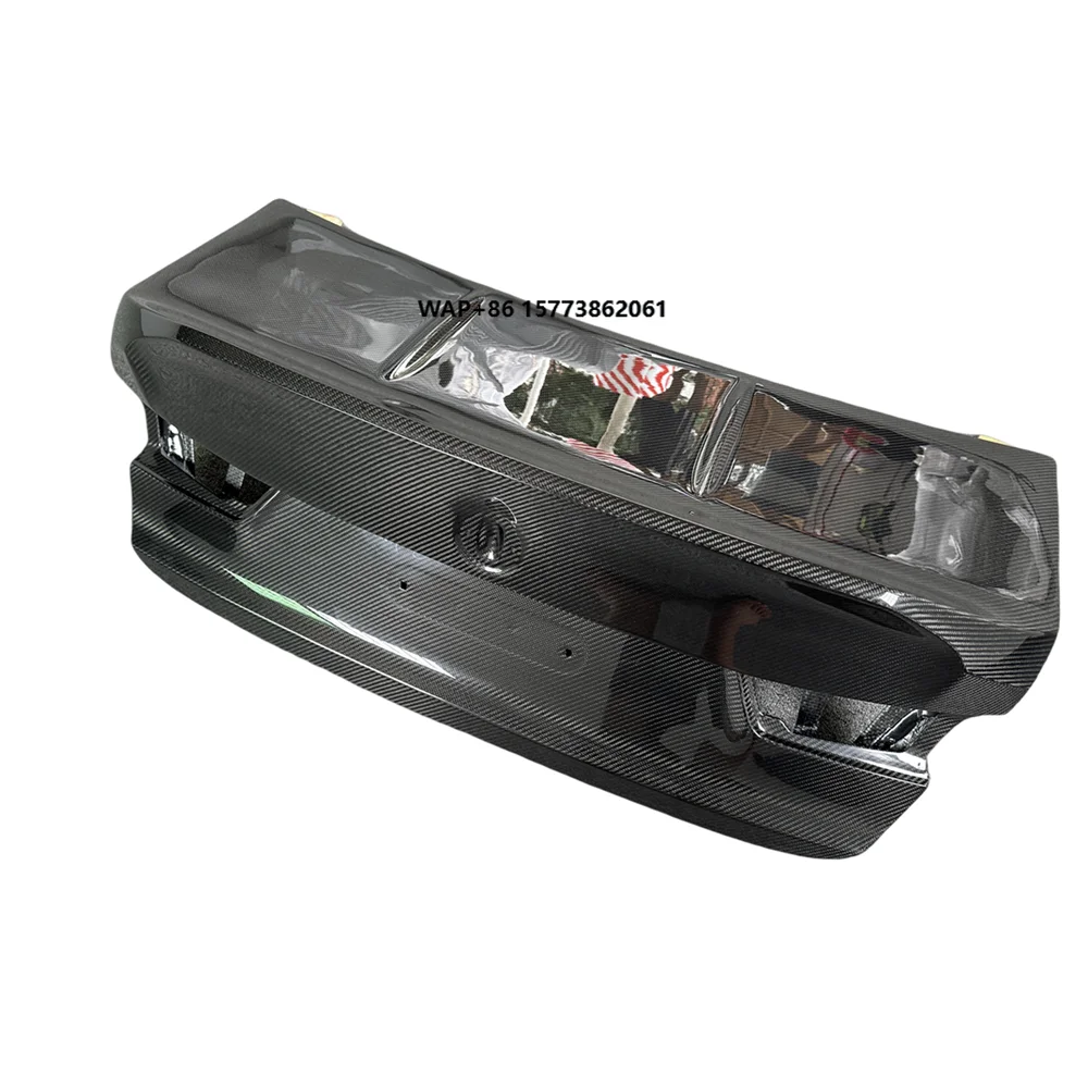 

CUSTOMIZE CARBON FIBER CAR TRUNK REAR TRUNK LID BOOT LID for 2021-2023 Bmer G80 M3 330LI 325LI BODY KIT