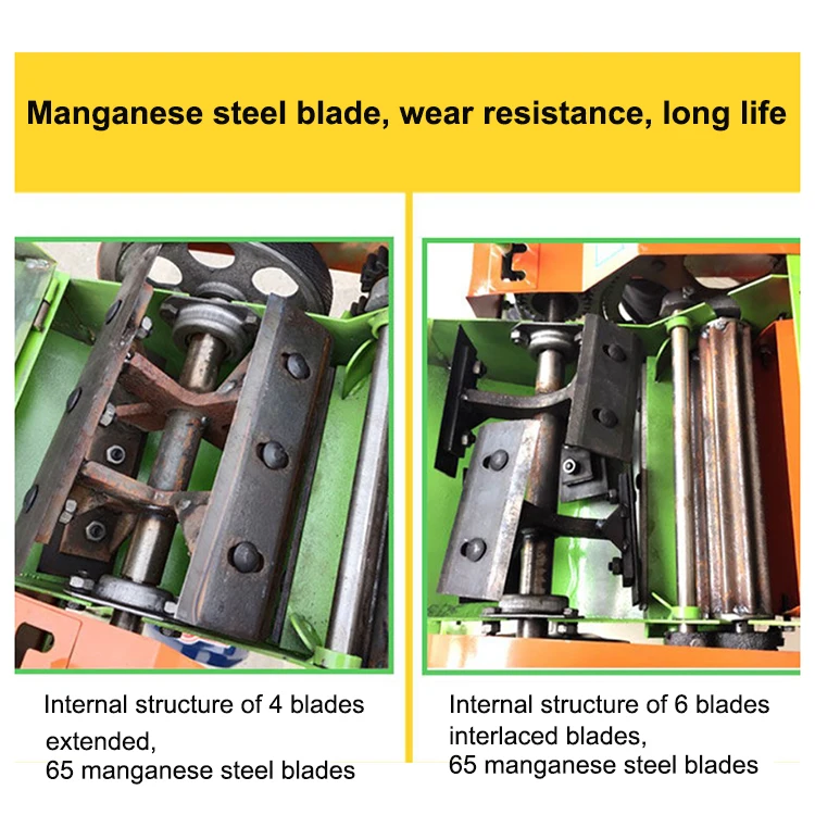 Mangime per animali Mucca Pecora Fieno Erba Chopper Macchina Mais Paglia Silage Stuff Cutter Machine