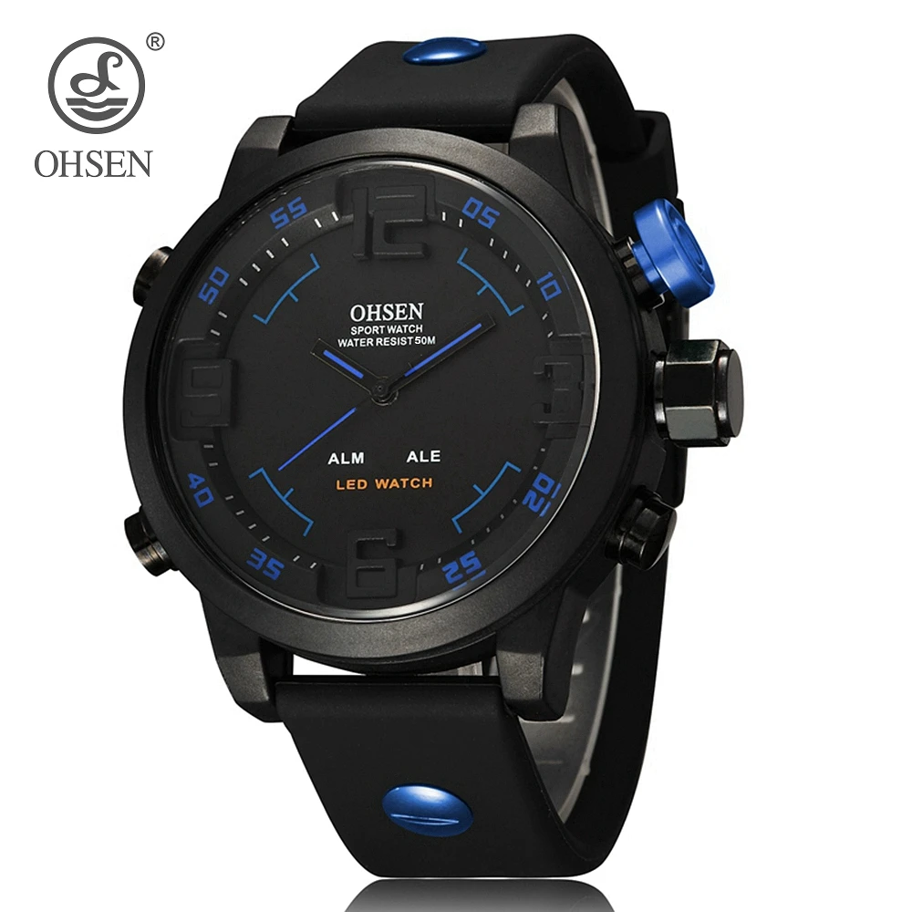 Luxury Digital Quartz Men Wristwatch Fashion Leather strap Waterproof Casual Business Watch Alarm Clock relogio masculino