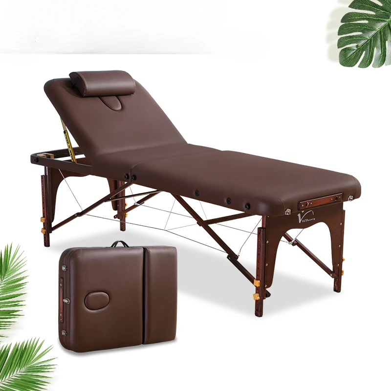 Tavoli da massaggio pieghevoli portatili materassi da salone Pedicure Tattoo Bed Lash headboard Spa Kosmetikliege mobili di bellezza LJ50MB