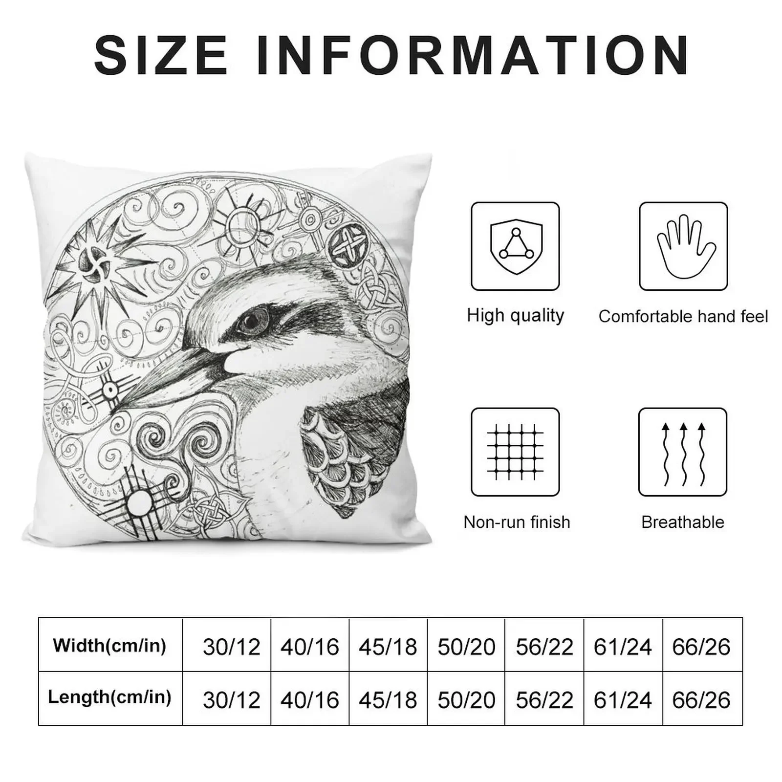 kookaburra totem Throw Pillow Sofa Cushions Cover christmas decorations for home 2025 pillow