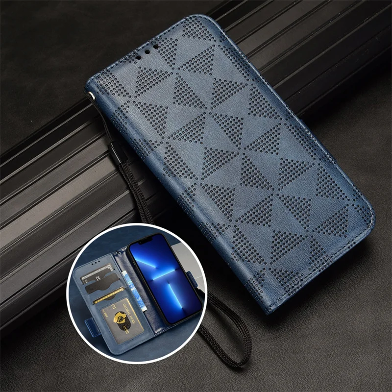 Phone Case For Asus Rog Phone 3 ZS661KL Case Leather Vintage Phone Cases On Case Flip Wallet Cover For Asus Rog Phone 2 Cover