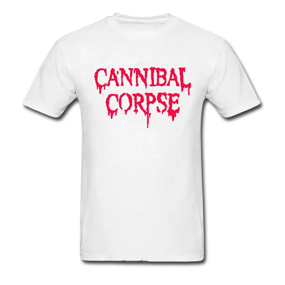 Summer Tops Cannibal Corpse 25 Years T-Shirt Death Metal Band Butchered Skull Tomb Man Brand T-shirt