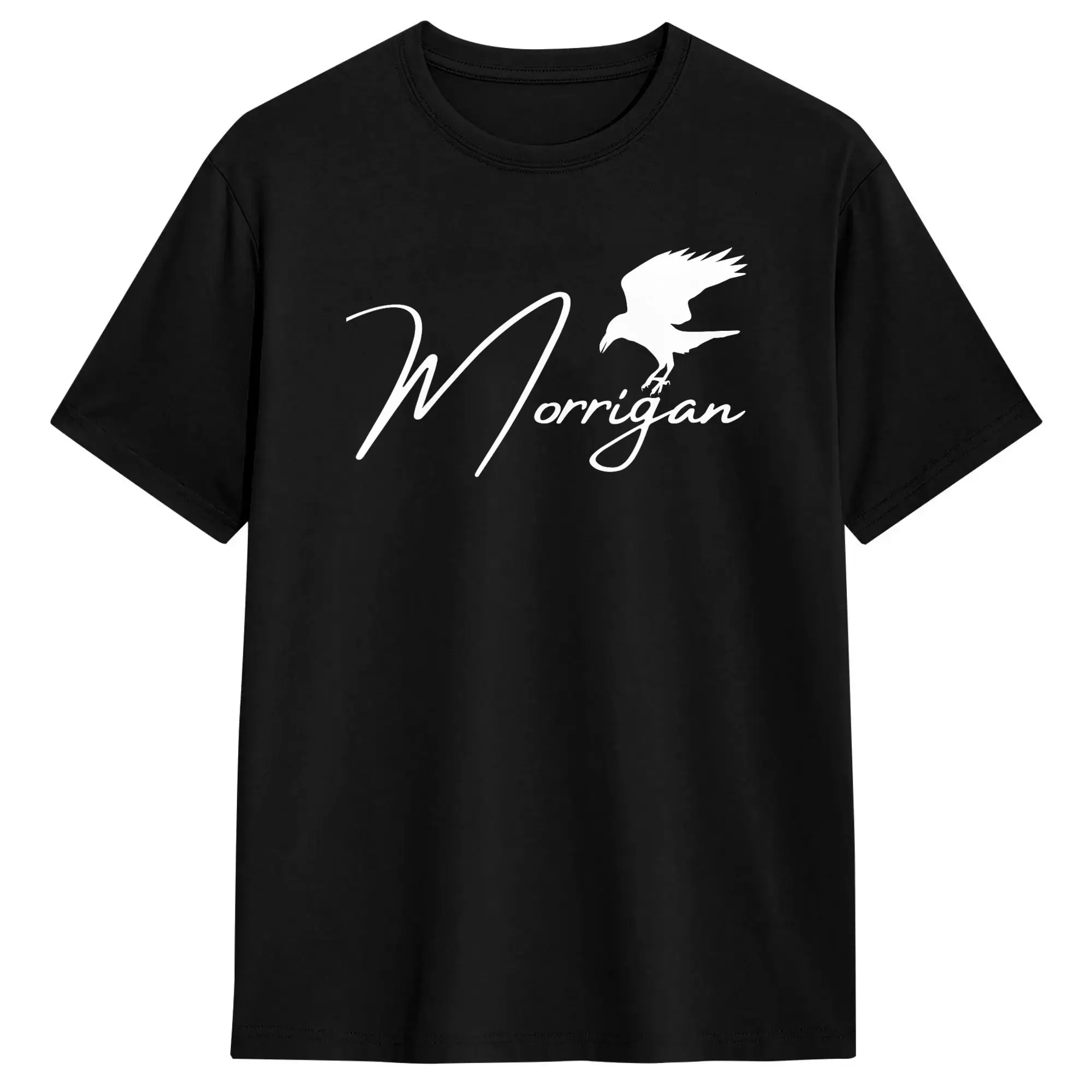 Men's The Morrigan Celtic Goddess of War T-Shirts  Pure Cotton Top Tees Summer Y2K Funny Short Sleeve T Shirt O Neck Tshirt