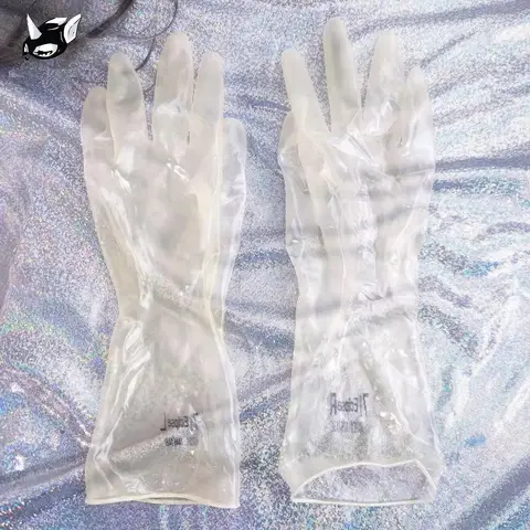 Latex Sheer Soft Thin Sexy Gloves