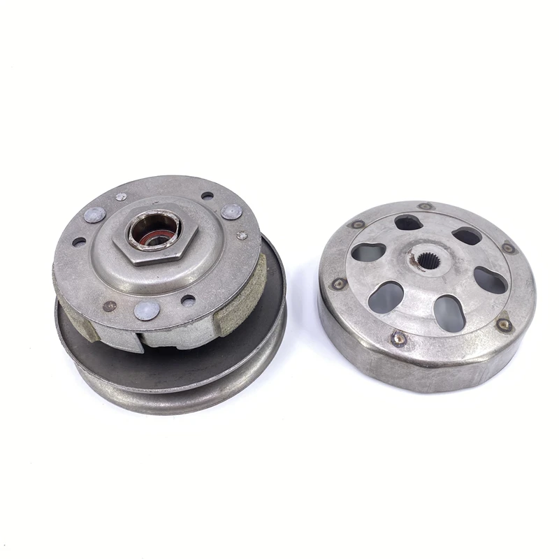 Motorcycle Belt Pulley Driven Wheel Clutch Assembly Cover Component For Honda WH100 LEAD 100 GCC100 SCR100 SPACY100 Spare Parts