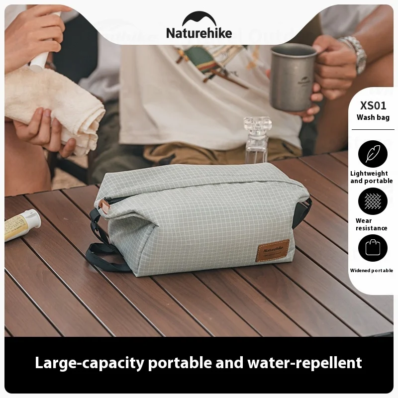 

Naturehike XS01 Wash Bag Swimming Storage Bag 3L Travel Square Toiletry Portable Outdoor Business Trip Waterproof Cosmetic Bag