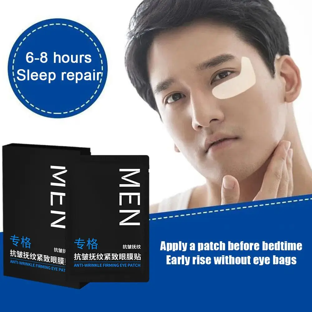 

5pairs Men Eye Collagen Eye Crystal Eyelid Anti Moisture Patch Remover Under Dark Pad Eye Circle Wrinkle Eye Beau M8o2