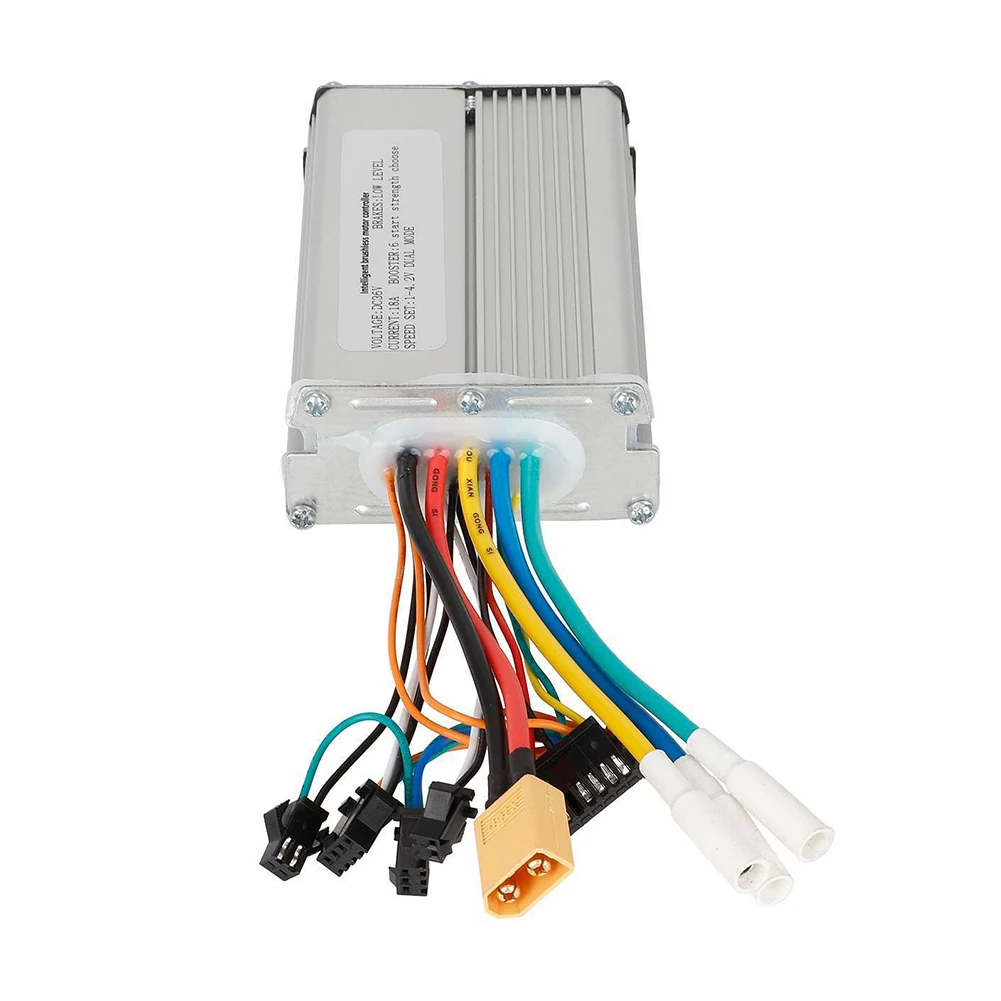 

Compact Size 36V Brushless Motor Controller 18A Motor Controller Wear-resistant Aluminum Alloy Shell For Scooter Repair