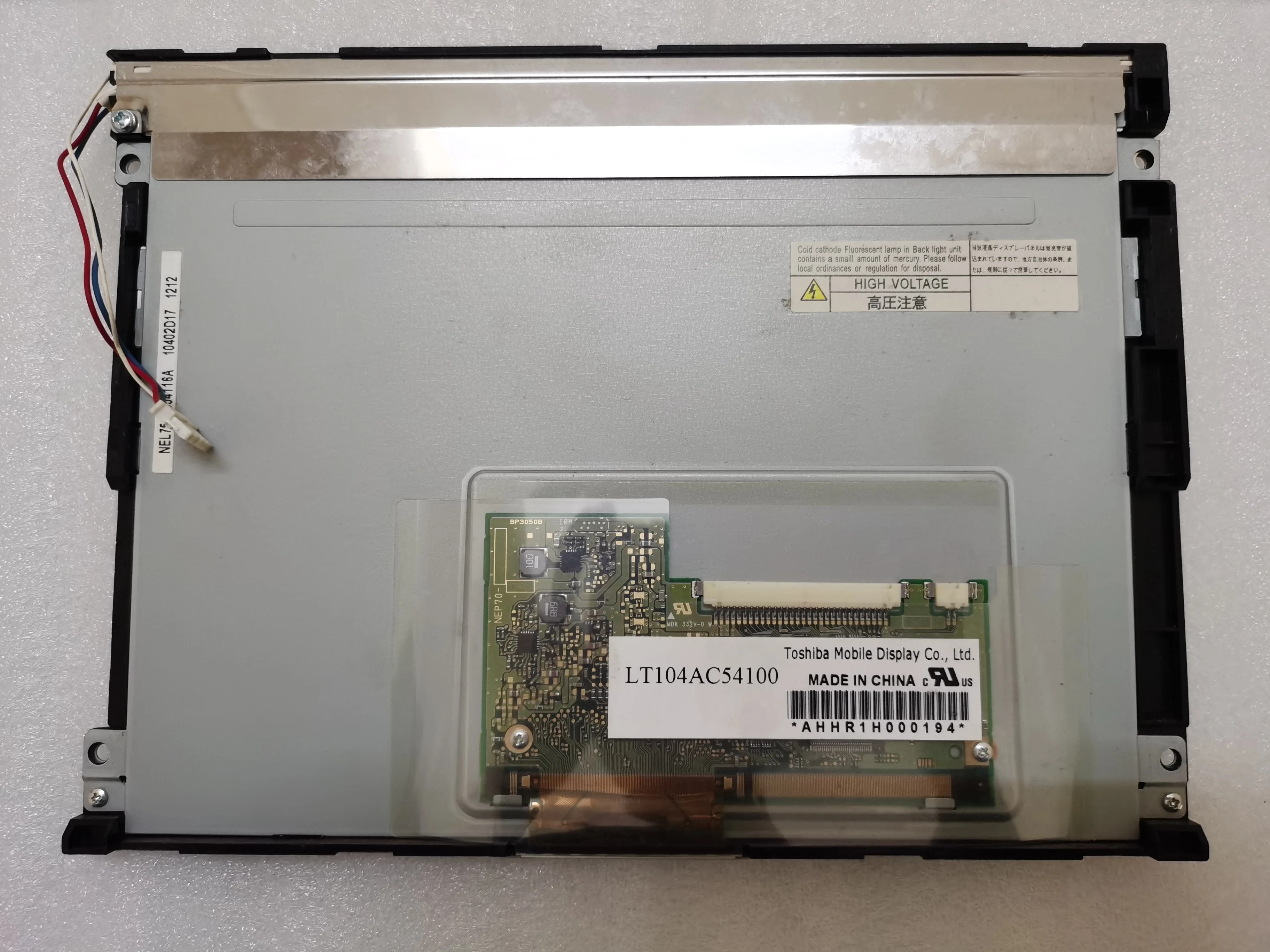 

Original LT104AC54100 10.4-inch LCD screen, tested and shipped LTM08C351 LTM08C351S LTM08C351L LTM084P363