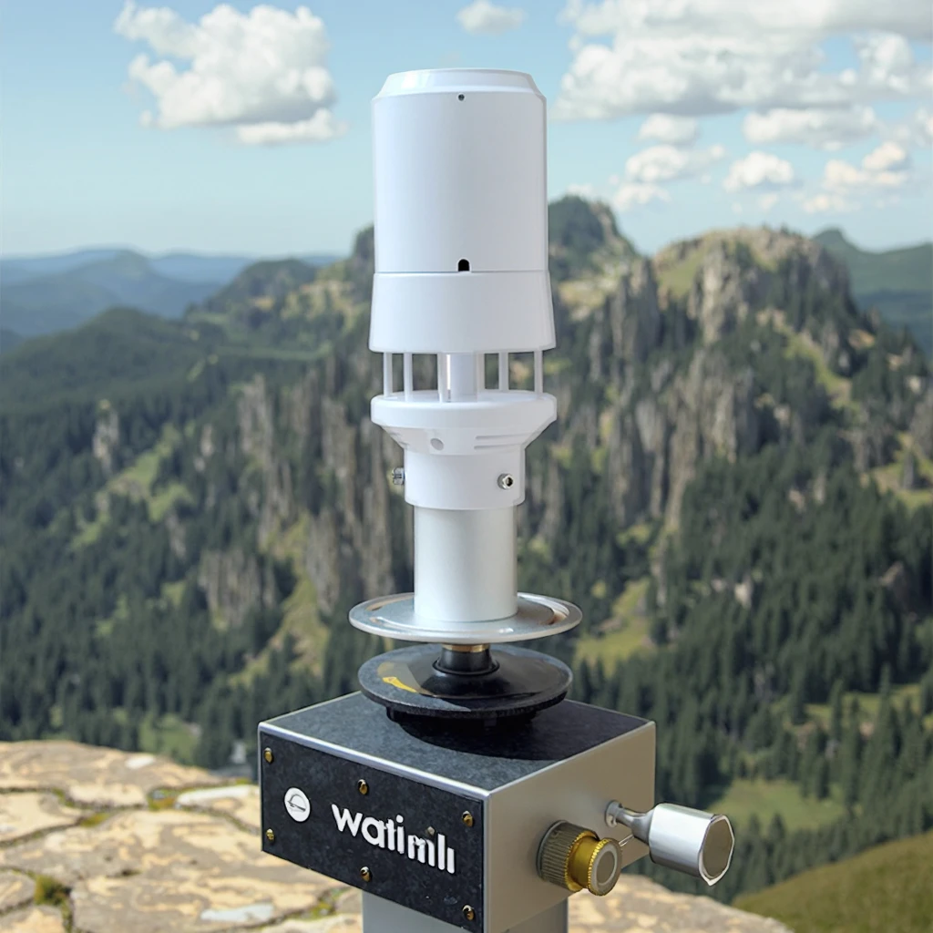 Customized Support Temperature Humidity Wind Speed And Direction 6 In 1 Compact Weather Station Ultrasonic Anemometer