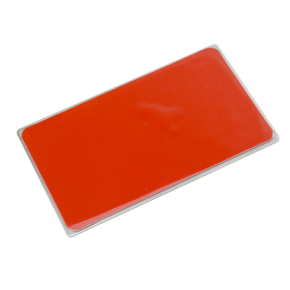 Universal Car Rectangle Sun Visor Makeup Vanity Cosmetic Mirror Adhesive Replacement 11x6.5cm
