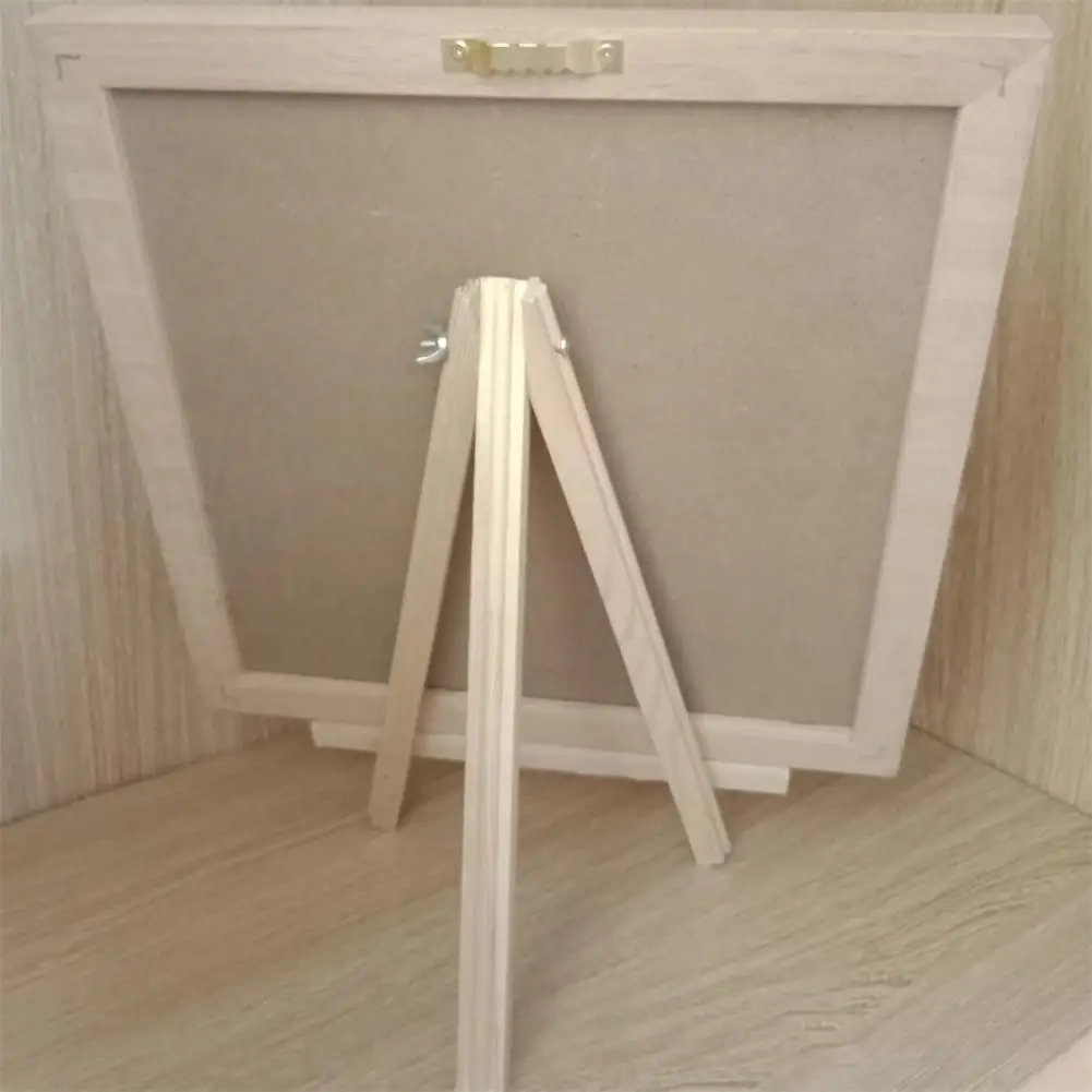 Mini  Excellent Artist Wooden Display Easel Lightweight Display Easel Multi-purpose   for Office