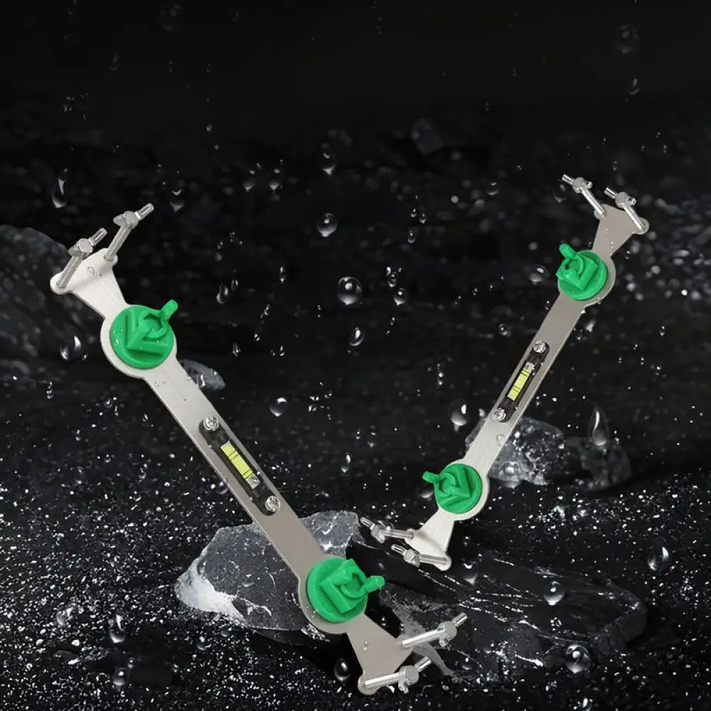 Bathroom Installation Tool Stainless Steel Shower Mixer Leveler Plumbing Pipe Alignment Gauge Precise Fitting Accessory