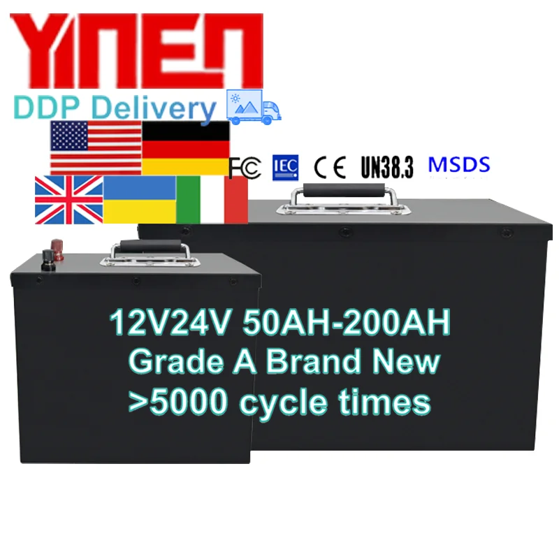 

Lithium 12v 24v 200v 300v 400v Pack Vehicle Power Battery Solar Lithium Ion Battery Lifepo4 Battery