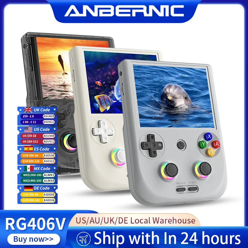 ANBERNIC RG 406V Handheld Game Console 4