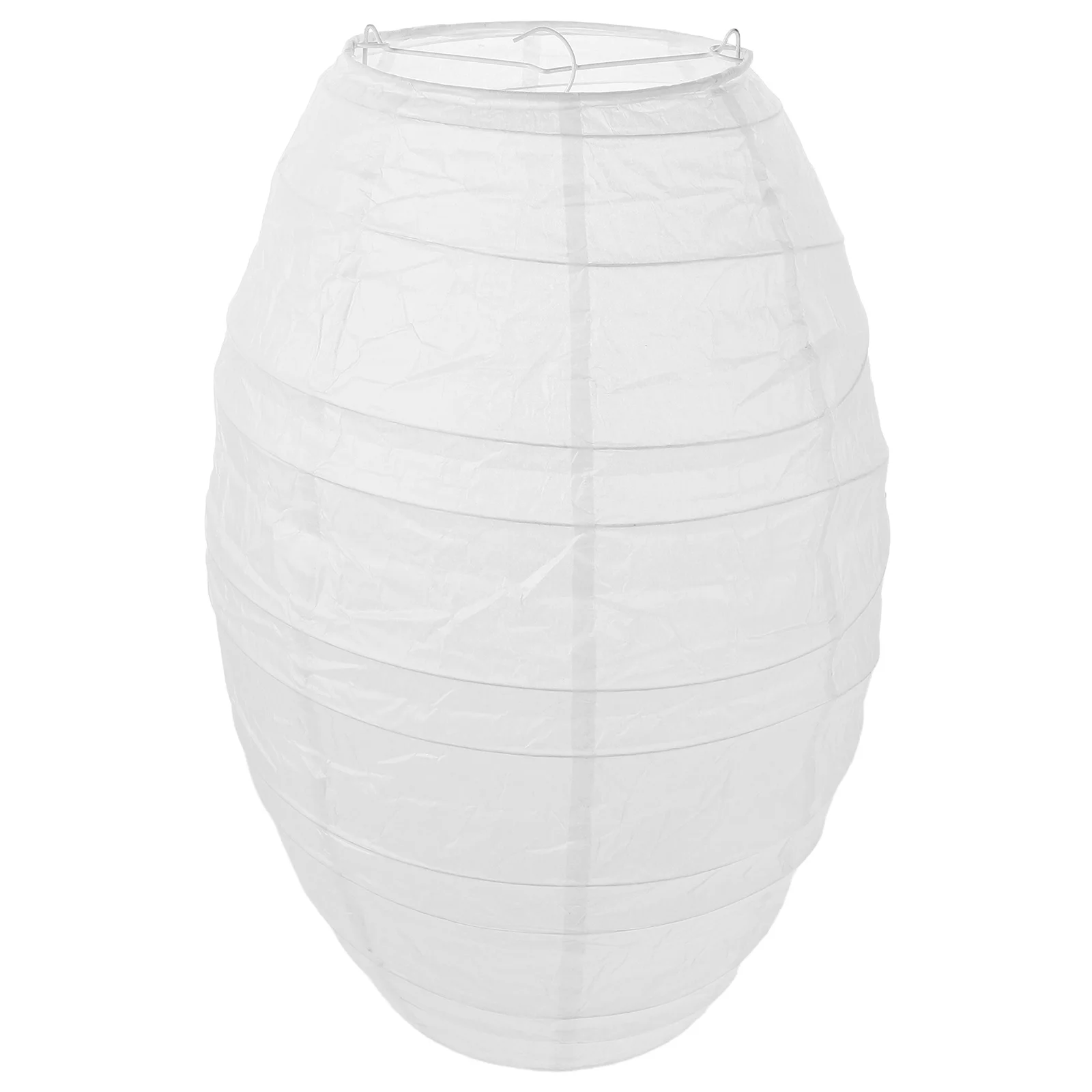 

Oval Paper Lamp Shade Foldable Hanging Pendant Light Cover For Bedroom Living Room Decor Lantern Lighting Accessory