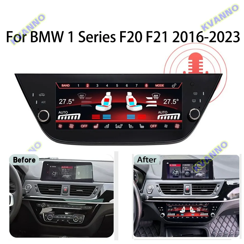 10.25-Inch 2026-Upgraded Automotive Air Conditioning Control Panel For BMW 1 Series (F20/F21, 2016–2023)
