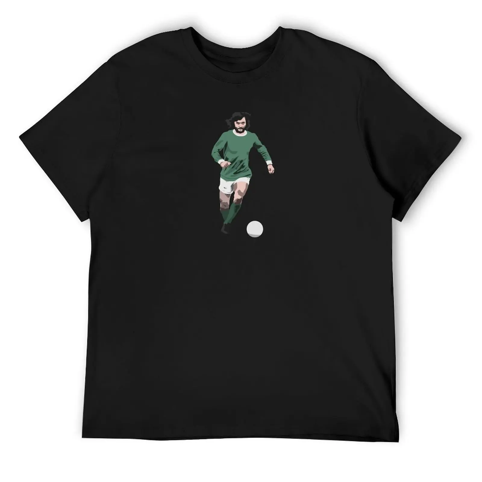 

George Best T-Shirt fashion shirts customs rapper graphic tees summer top plain black t shirts men