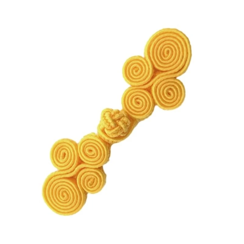 49MC Chinese Traditional Button Sewing Crafted Frog Buttons Sew On for DIY Handcraft Cheongsam Embellishment