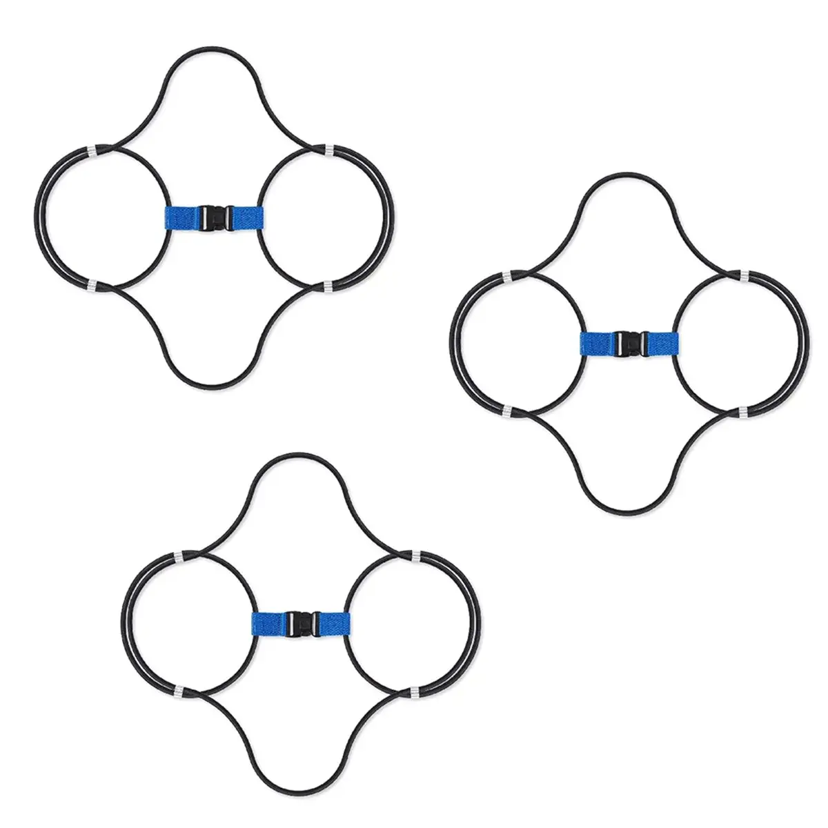 ftgt-新型3個入りゴミ箱蓋ロック、アライグマ対策、熊対策、風対策用の頑丈なバンジー付き