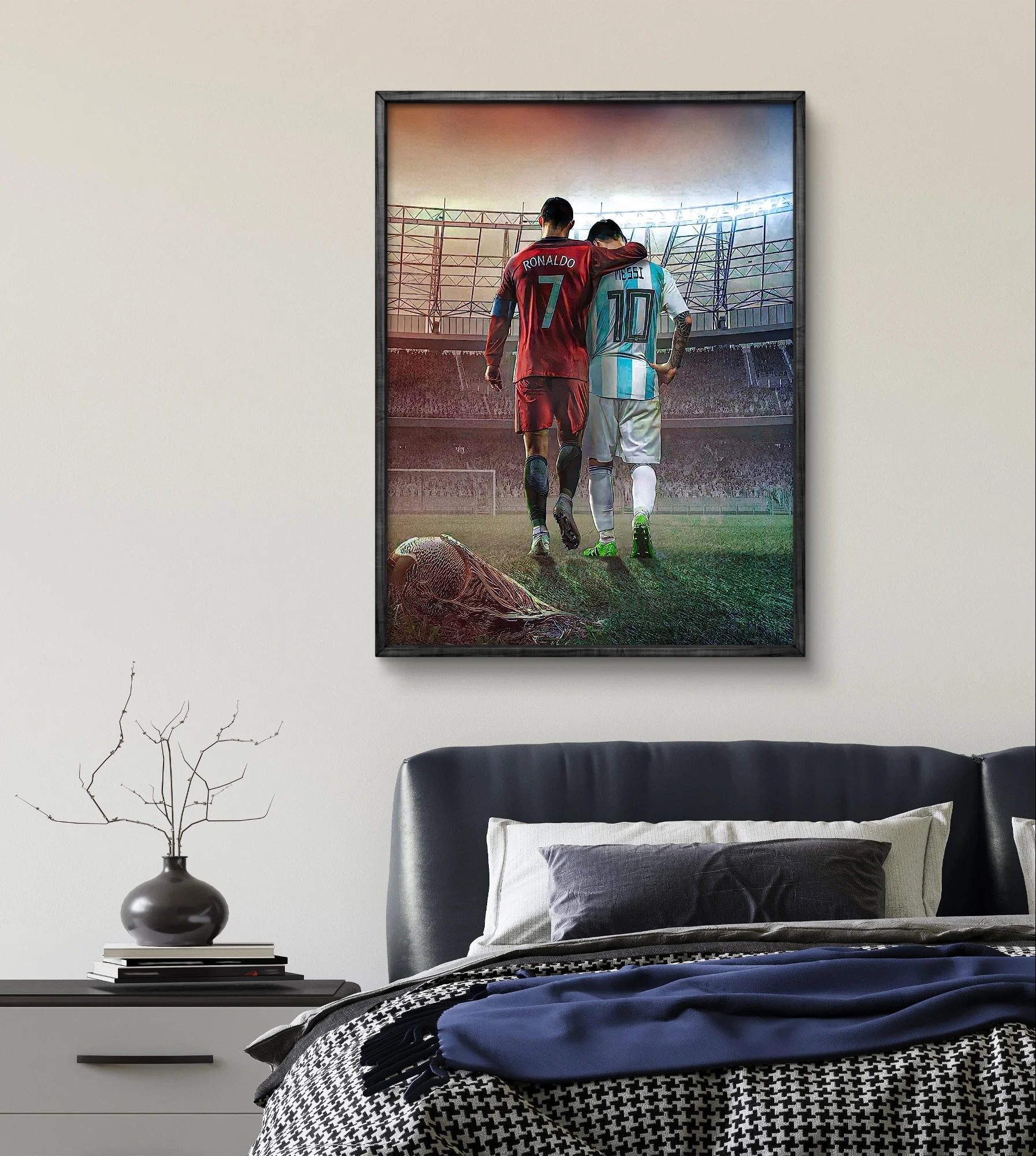 Für R-Ronaldo DIY Diamant Malerei Kit Fußball Star Poster Diamant Stickerei Mosaik Ölgemälde Fan Geschenk Hause Dekoration