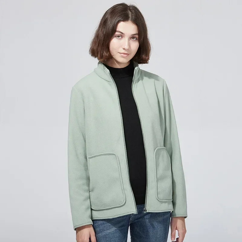 

MRMT 2026 Новая женская флисовая кофта для активного отдыха, теплая двусторонняя женская кофта, утолщенная флисовая куртка