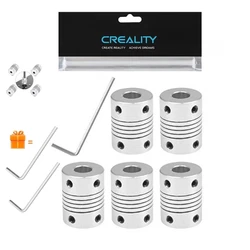 Giunti flessibili Creality da 5 mm a 8 mm Accoppiatore albero NEMA 17 per stampante 3D Creality CR-10 CR-10S S4 S5 Makerbot RepRap Prusa i3