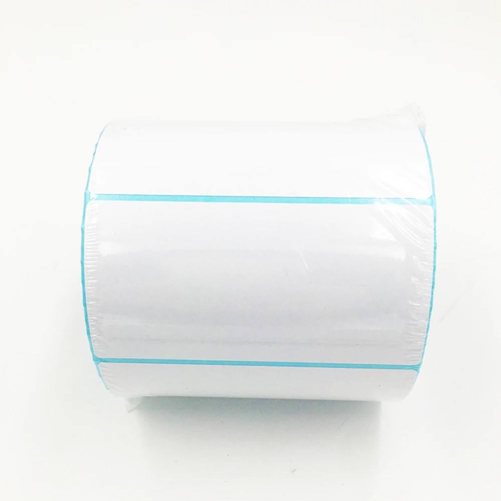 Waterproof Width 100mm  Blank White Direct Print Thermal Paper Sticker for Bar code Label Price Tag in Roll Oil-proof