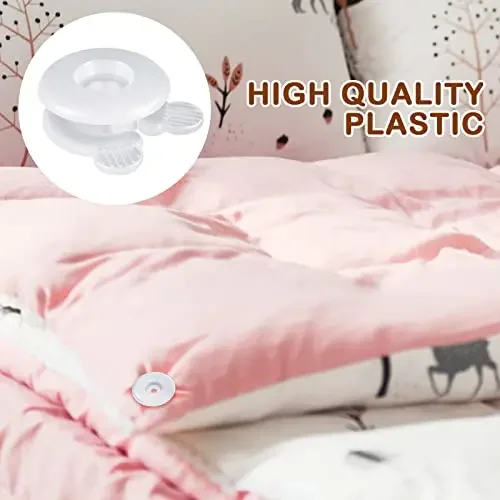 4/8PCS Quality Plastic Durable Portable Comforter Clamp Bed Duvet Fastener Clips Bed Duvet Holders Durable Blanket Cover Gadgets