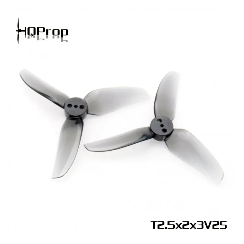 HQPROP T2.5X2X3V2S 2520 2.5 Inch 3-Blade V2S PC Propeller for Toothpick Cinewhoop Ducted FPV Freestyle Drone Blades