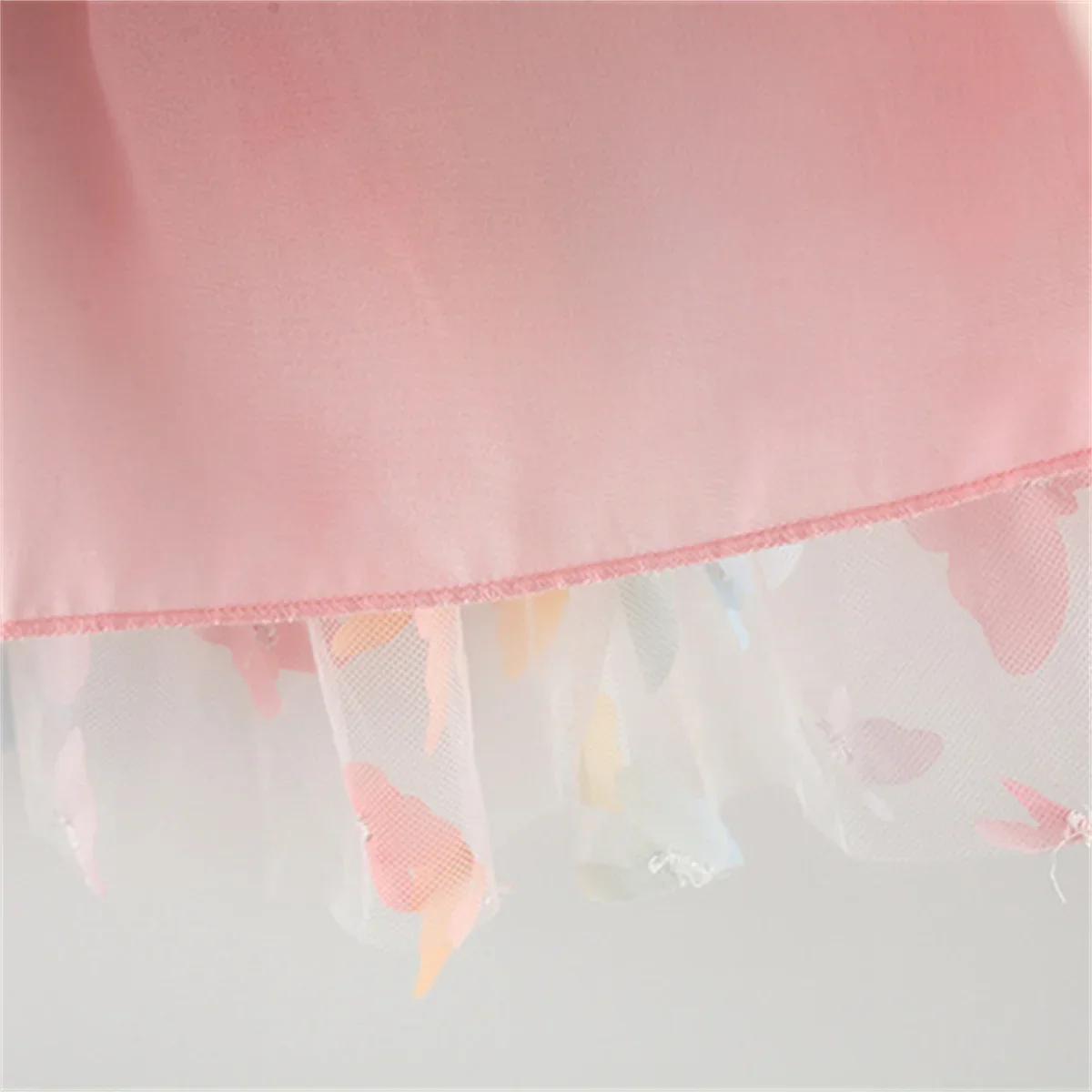 Neue Sommer Baby Mädchen Kleid Neckholder Schmetterling Zurück Flügel Fantasie Prinzessin Kleid Süße Geburtstag Party Team Kleid – Detail 9