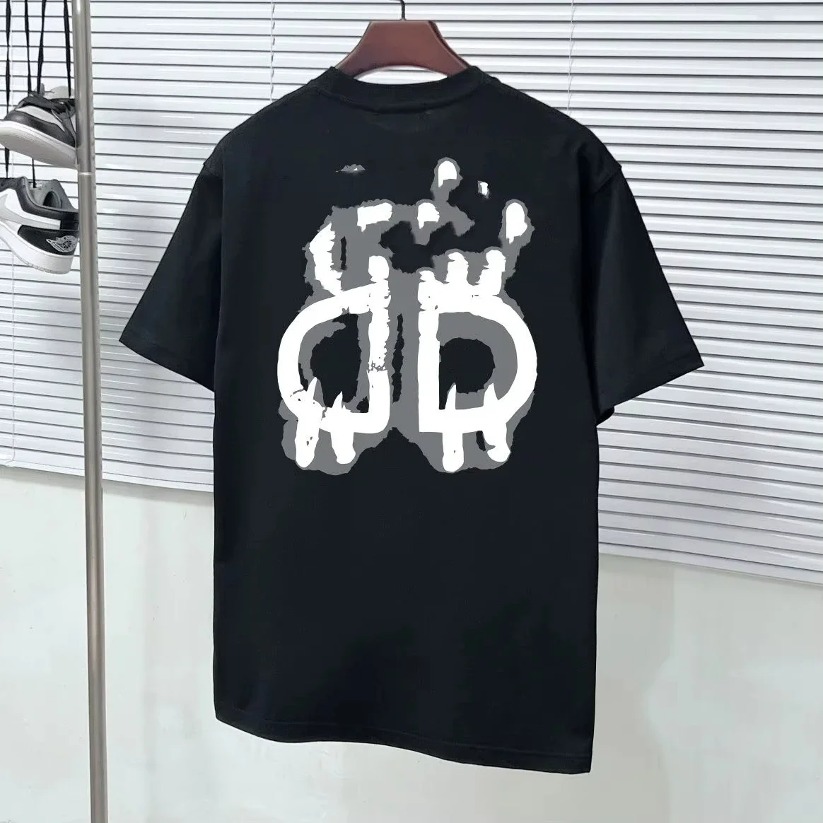 

2025 Latest Summer Fashion Luxury Brand Y2K Top Casual Sports Large Size Crew Neck Printed Top Men's and Women's Top T-shirt