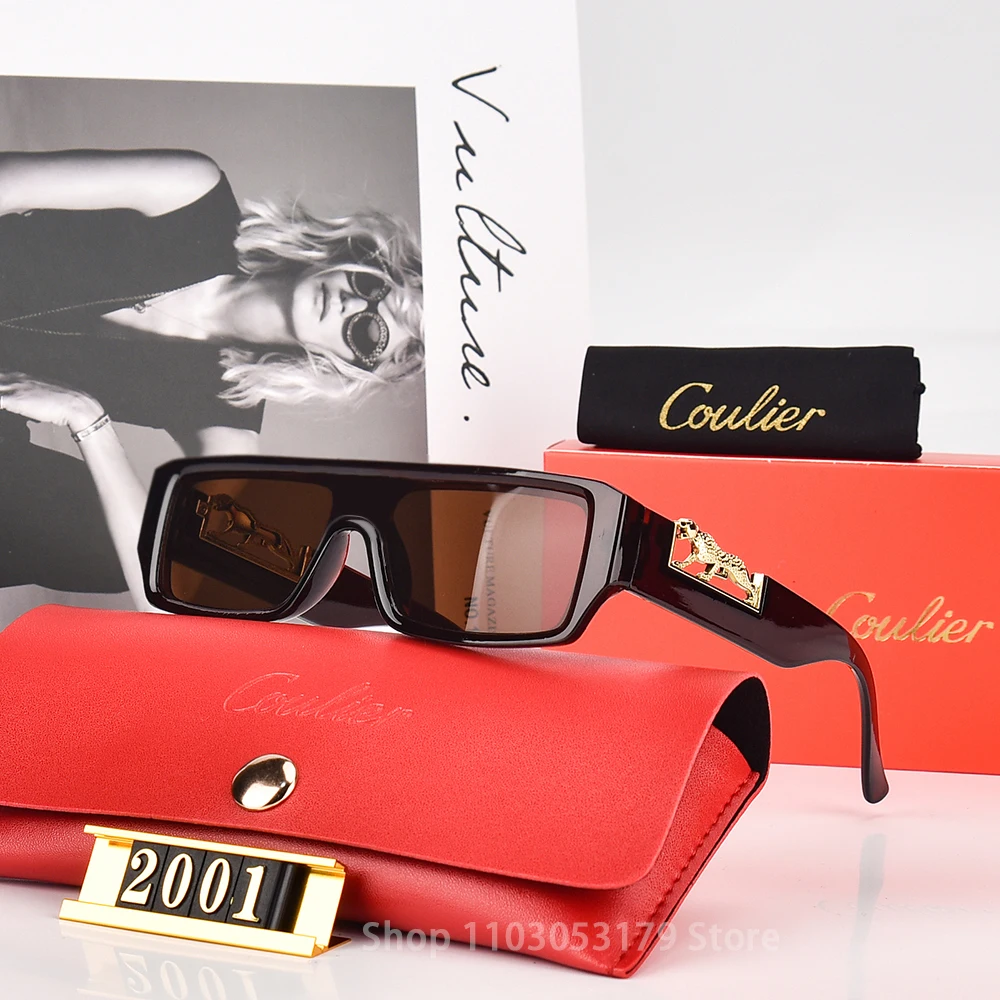 جديد ساحة ليوبارد رئيس النظارات الشمسية النساء الرجال العلامة التجارية الفاخرة الدراجات موضة عادية الشمس ظلال في الهواء الطلق القيادة خمر نظارات شمسية #3